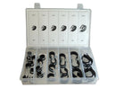 MULTICOMP PRO MP014765 Rubber Insulated Clamp, 28 Pieces of 10mm, 13mm, 16mm, 19mm, 27mm, 35mm Clamp Assortment