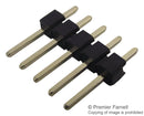 Multicomp PRO 2211S-05G 2211S-05G Pin Header Board-to-Board 2.54 mm 1 Rows 5 Contacts Through Hole Straight 2211S