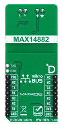 MIKROELEKTRONIKA MIKROE-5785 Add-On Board, CAN Isolator 3 Click, 3.3V/5V in, UART Interface