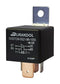 DURAKOOL DG57CM-5021-76-1012-R Automotive Relay, IP54, 12 VDC, 80 A, SPST-NO, Plug In, Quick Connect, DG57CM Series