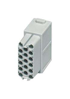 Weidmuller 2748490000 2748490000 Heavy Duty Connector Signal Moduplug Series Module 17 Contacts Receptacle