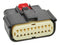 MOLEX 33472-2506 Automotive Connector Housing, Black, MX150 33472 Series, Receptacle, 20 Ways