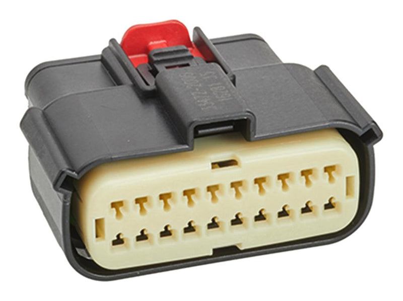 MOLEX 33472-2506 Automotive Connector Housing, Black, MX150 33472 Series, Receptacle, 20 Ways