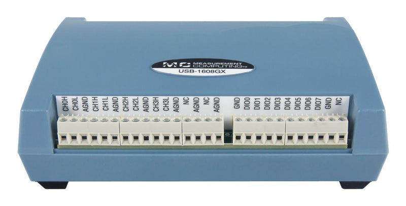 DIGILENT MCC USB-1608G MULTIFUNCTION DAQ DEVICE, 16BIT, 250KSPS