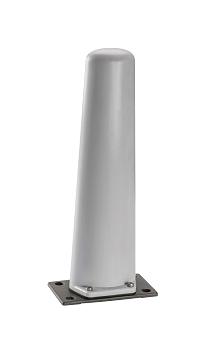 HUBER+SUHNER K702121 Antenna, Railway Roof Top, 450 MHz to 470 MHz, 3 dBi, Vertical