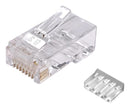MH CONNECTORS MHRJC6AR21NN Modular Connector, RJ45 Plug, 1 x 1 (Port), 8P8C, Cat6a, Cable Mount