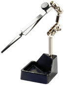 MULTICOMP PRO MP014022 HELPING HAND WITH HEAVY CAST-IRON BASE WITH ADJUSTABLE CROCODILE HOLDING CLAMPS.