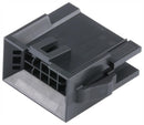 MOLEX 224556-1204. CONN HOUSING, PLUG, 4POS, 2.5MM, BLACK