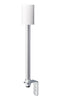 PATLITE LR6-02LJNW Body Unit, 60mm Modular LED Signal Tower, 24VDC, Pole Mount, L Bracket/Cable, Off White