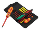 WERA 05006619001 Screwdriver Set, VDE, Blade Holding Handle/Phillips/Pozidrive/Torx/Square/Slotted, 17 Pieces