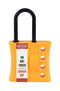 MULTICOMP PRO MP014051 Lockout Hasp, Nylon, 6mm Shackle, 61mm x 107mm, Accommodate 4 Padlocks