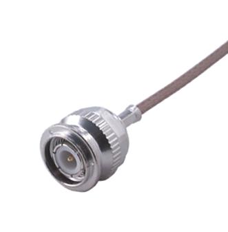 HUBER+SUHNER 11"TNC-50-2-113/133"NE RF / Coaxial Connector, TNC Coaxial, Straight Plug, Crimp, 50 ohm 23001711