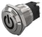 EAO 82-5161.2000.B002 Vandal Resistant Switch, Standby, 82 Series, 19 mm, SPDT, Maintained, Round Raised Flat Flush