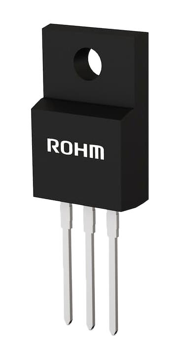 ROHM R6020ENXC7G Power MOSFET, N Channel, 600 V, 20 A, 0.196 ohm, TO-220FM, Through Hole
