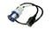 MULTICOMP PRO GW-151826 Mains Power Cord, IEC 60309 to IEC 60320-1 C19, 1 m, 16 A, 250 V, Black, MP-IP44 Commando Series