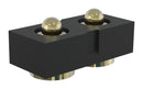 MULTICOMP PRO MP015204 Spring Loaded Connector, Pogo Pin Header, 2.54 mm, 1 Row, 2 Contacts, Surface Mount, Brass