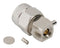 AMPHENOL RF 031-6981. RF COAX CONN, TNC RP, R/A PLUG, 50 OHM