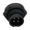 NORCOMP 870-04A-113R001 Circular Connector, Circular Connector, Cavalier Series, Panel Mount Plug, 4 Contacts, PCB Pin