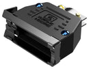 POSITRONIC D15000JVL0/AA D Sub Backshell, D Series, DA, 180&deg;, PET (Polyester), Glass Filled Body