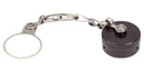 AMPHENOL INTERCONNECT INDIA MS3181-8NW Dust Cap / Cover, Shell Size 8, Dust Cap with Chain & Ring