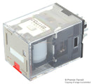 OMRON INDUSTRIAL AUTOMATION MKS3PIN-5 AC230 BY OMZ Power Relay, Latching Lever, 3PDT, 230 VAC, 10 A, MK-S, Socket