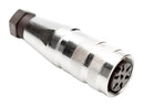 AMPHENOL SINE/TUCHEL C09111D0070002 Circular Connector, C091D Series, Cable Mount Receptacle, 7 Contacts