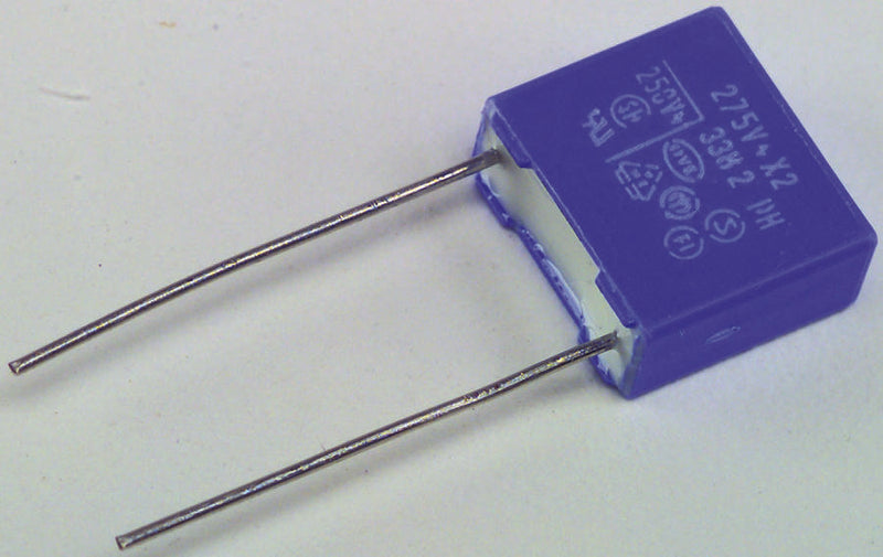 VISHAY 2.22234E+11 CAPACITOR POLYPROPYLENE PP FILM 0.1UF, 310V, 20%, RADIAL