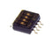 NIDEC COMPONENTS CHS-04TB1 DIP / SIP Switch, 4 Circuits, Slide, Surface Mount, SPST-NO, 6 V, 100 mA