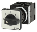 EATON MOELLER T0-5-15139/EZ Rotary Switch, Step, 5 Position, 2 Pole, 45 &deg;, 20 A, 690 V, T0 Series