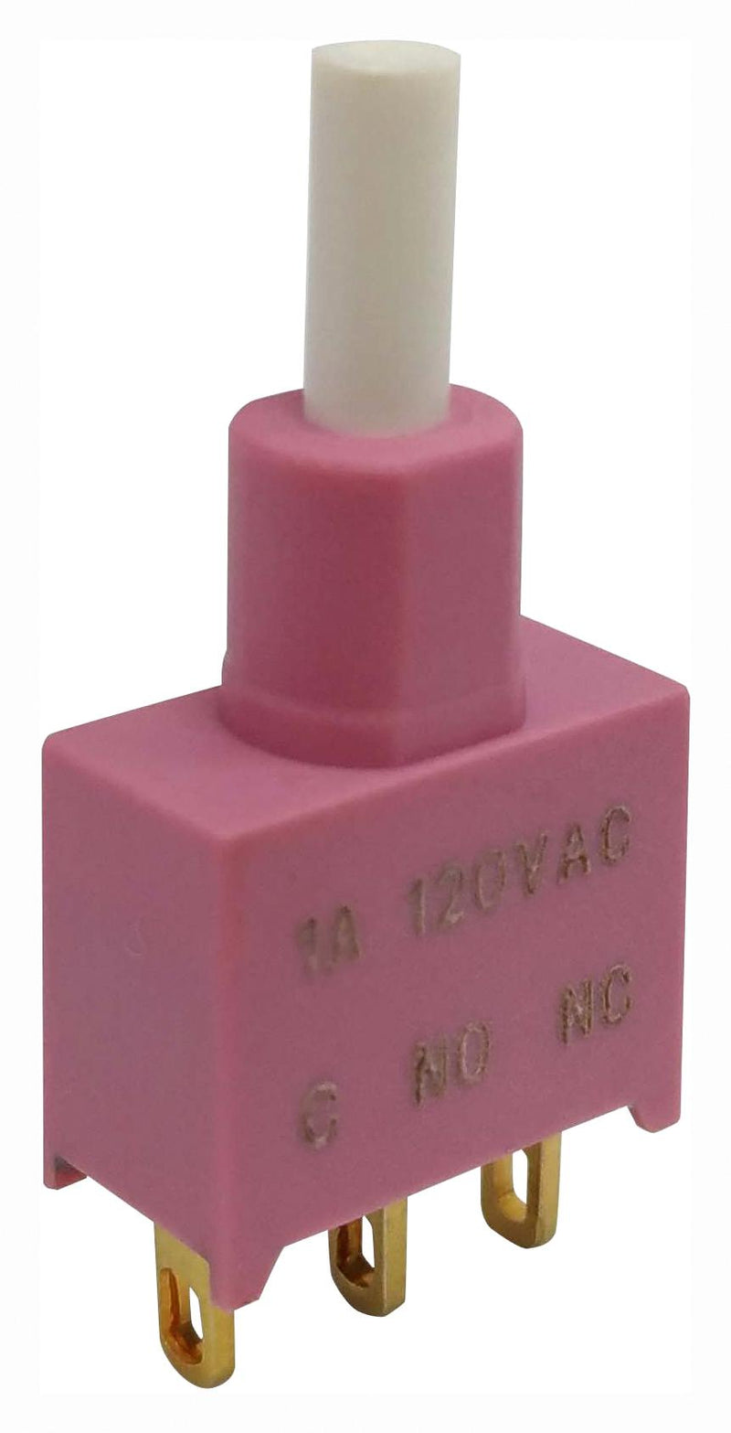 MULTICOMP PRO MP-PB8-AA00B1GE-2 Pushbutton Switch, SPDT, On-(Off), Round Plunger