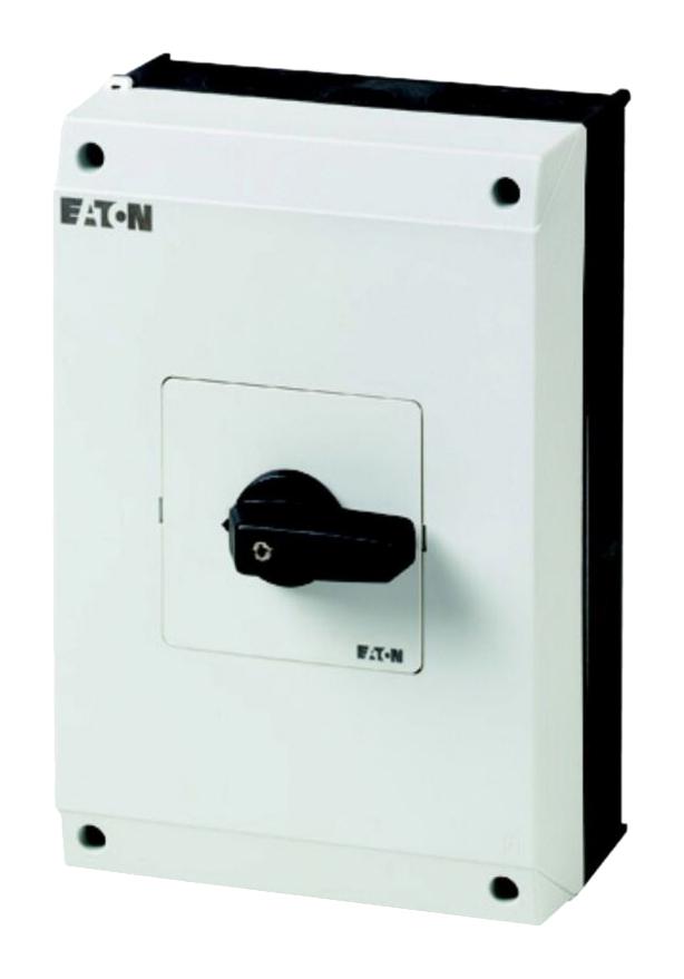 EATON MOELLER T5B-4-8902/I4 Rotary Switch, Change Over, 3 Position, 4 Pole, 60 &deg;, 63 A, 690 V, T5B Series
