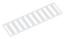 WAGO 793-5507 Terminal Block Marker, White, Black Marking, Marking Card, WAGO 5mm Width Terminal Blocks