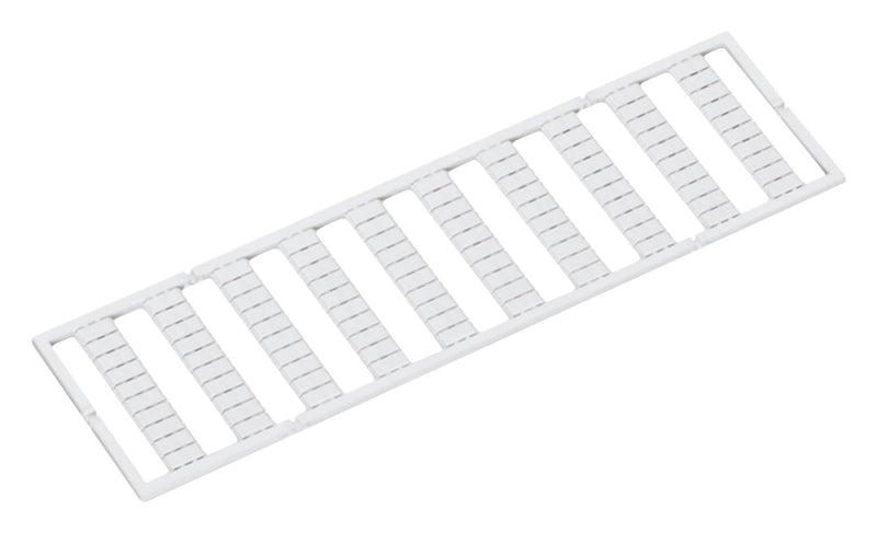 WAGO 793-5507 Terminal Block Marker, White, Black Marking, Marking Card, WAGO 5mm Width Terminal Blocks