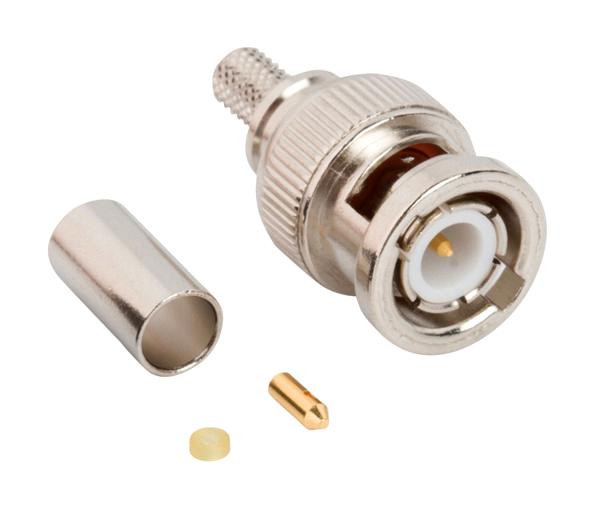 AMPHENOL RF 031-6996 RF COAX CONN, BNC PLUG, 50 OHM, CABLE