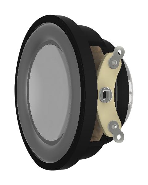 PUI AUDIO AS04004MR-N50-R Speaker, 100 Hz to 20 kHz, 4 ohm, 6 W, 84 dBA, Round, Bare Mount