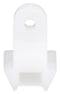 PANDUIT LHMS-S6-D Cable Tie Mount, Screw, 3.81 mm, Natural, Nylon 6.6 (Polyamide 6.6), 19 mm, 17.8 mm MS3340-1-9