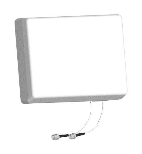 PULSE ELECTRONICS PD617-6000M243 RF Antenna, 4.9 to 6GHz, 5G NR / 4G LTE / CBRS / MIMO, 6.5dBi, Wall / 4.3/10 Straight Jack