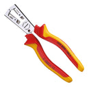 GEDORE 1552082 Stripping Pliers, VDE Insulating Sleeves, 0.5 to 5mm&sup2; Stripping Capacity, V-Shaped, 160mm Length