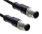AMPHENOL LTW M12A08ML-12AML-SDA05 Sensor Cable, A Code, Black, M12 Plug, M12 Plug, 8 Positions, 500 mm, 19.6 ", M Series