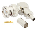 FAIRVIEW MICROWAVE FMCN1372 RF COAX CONN, R/A BNC PLUG, 50 OHM, 4GHZ