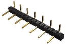 SAMTEC TSW-208-13-T-S-RA Pin Header, Right Angle, Board-to-Board, 5.08 mm, 1 Rows, 8 Contacts, Through Hole Right Angle, TSW
