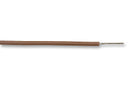 ALPHA WIRE 3055/1 BR005 Wire, PVC, Brown, 18 AWG, 0.82 mm&sup2;, 100 ft