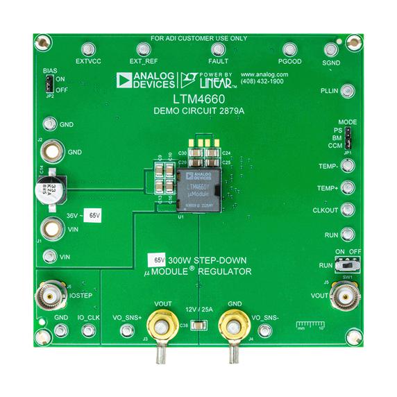 ANALOG DEVICES DC2879A Demonstration Board, LTM4660IY