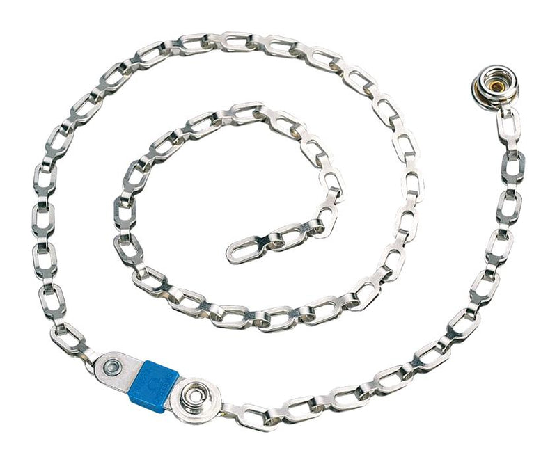 DESCO 14000 Drag Chain, 1 Mohm, Socket, Natural, 24"