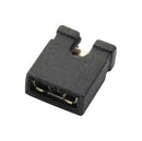 MULTICOMP PRO MC-2228CG Jumper (Busbar), Black, Mini Shunt Jumper, Board-to-Board Header Connectors, 2 Ways, 2.54 mm