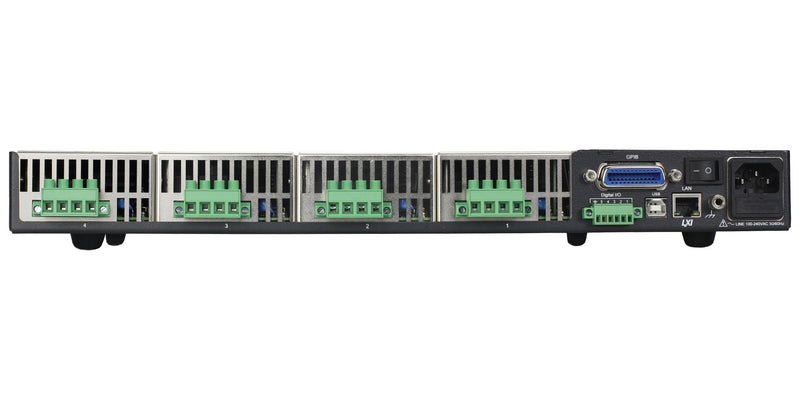 B&K PRECISION MPS1000 Modular Power Supply, 1U, 4 Outputs, 600 W, Programmable