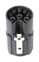 HARTING 21175300000 Sensor Connection Insert, M17, Socket, Crimp Termination, 9 Positions