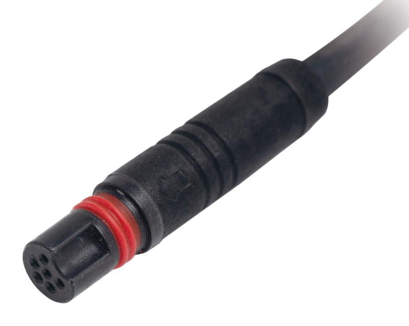MULTICOMP PRO MP013730 Sensor Cable, IP67, 1A, Black, Mini Plug, Free End, 6 Positions, 500 mm, 19.7 ", MP LEV connectors