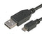 STELLAR LABS 83-16413 USB Cable, Type A Plug to Micro Type B Plug, 1.83 m, 6 ft, USB 2.0, Black