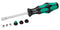 WERA 05137003001 Screwdriver, 209 mm Length, 89 mm Handle, Re-Calibration Set Series 7400